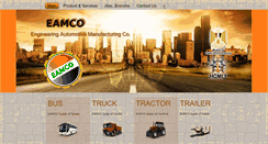 Desktop Screenshot of eamco-eg.com